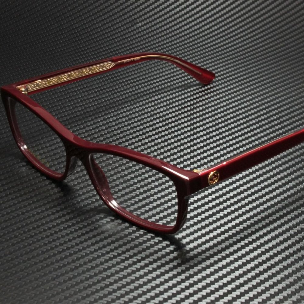 Gucci Burgundy 54mm Eyeglasses